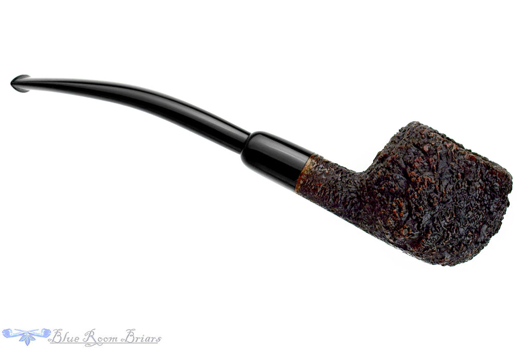 Blue Room Briars is proud to present this Castello Sea Rock Briar Prince with Acrylic Ferrule and Military Mount Estate Pipe