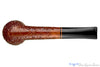 Blue Room Briars is proud to present this Ascorti Business KS Rusticated Oval Shank Billiard Estate Pipe with Replacement Tenon