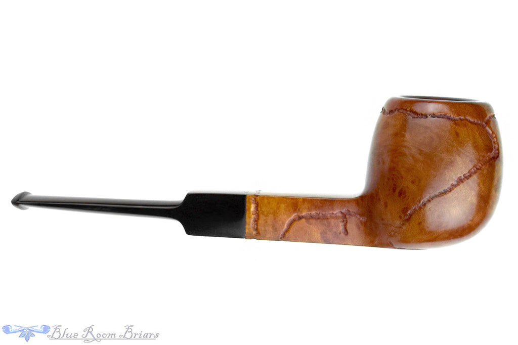 Blue Room Briars is proud to present this Savinelli Sherwood Rock Briar 511 Apple with Square Shank Sitter Estate Pipe