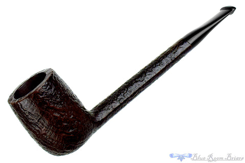 Savinelli Lolita 03 Bent Rusticated Pear (6mm Filter) with Oval Shank and Brass Estate Pipe