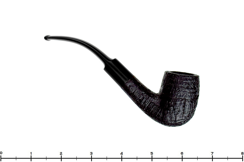 Blue Room Briar is proud to present this Dunhill Shell Briar 656 (1966 Make) Sandblast Bent Billiard Estate Pipe