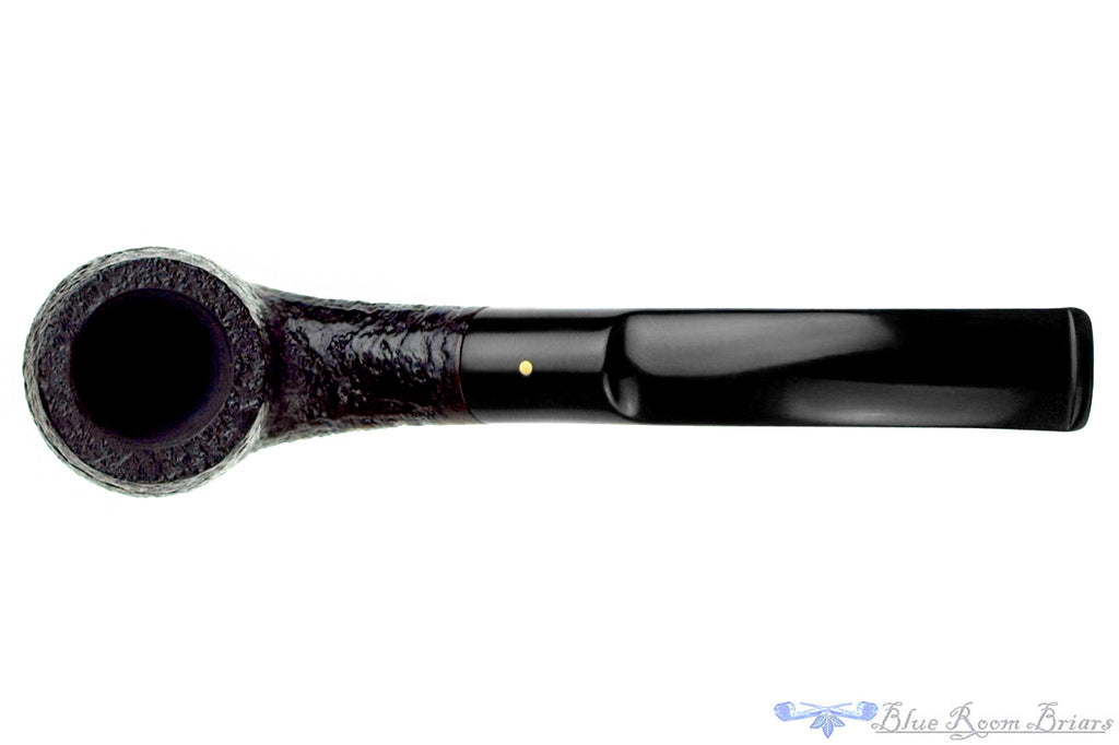 Blue Room Briar is proud to present this Dunhill Shell Briar 656 (1966 Make) Sandblast Bent Billiard Estate Pipe