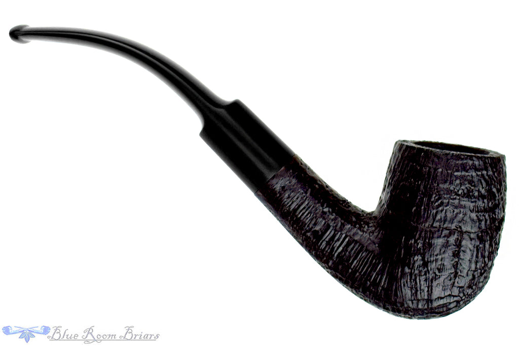 Blue Room Briar is proud to present this Dunhill Shell Briar 656 (1966 Make) Sandblast Bent Billiard Estate Pipe
