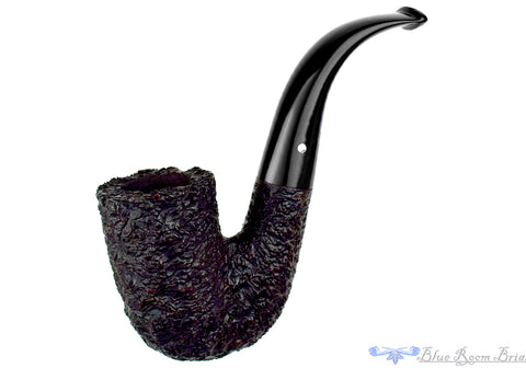 Kai Nielsen VVV Bent Partial Rusticated Dublin with Wide Panel Shank Estate Pipe