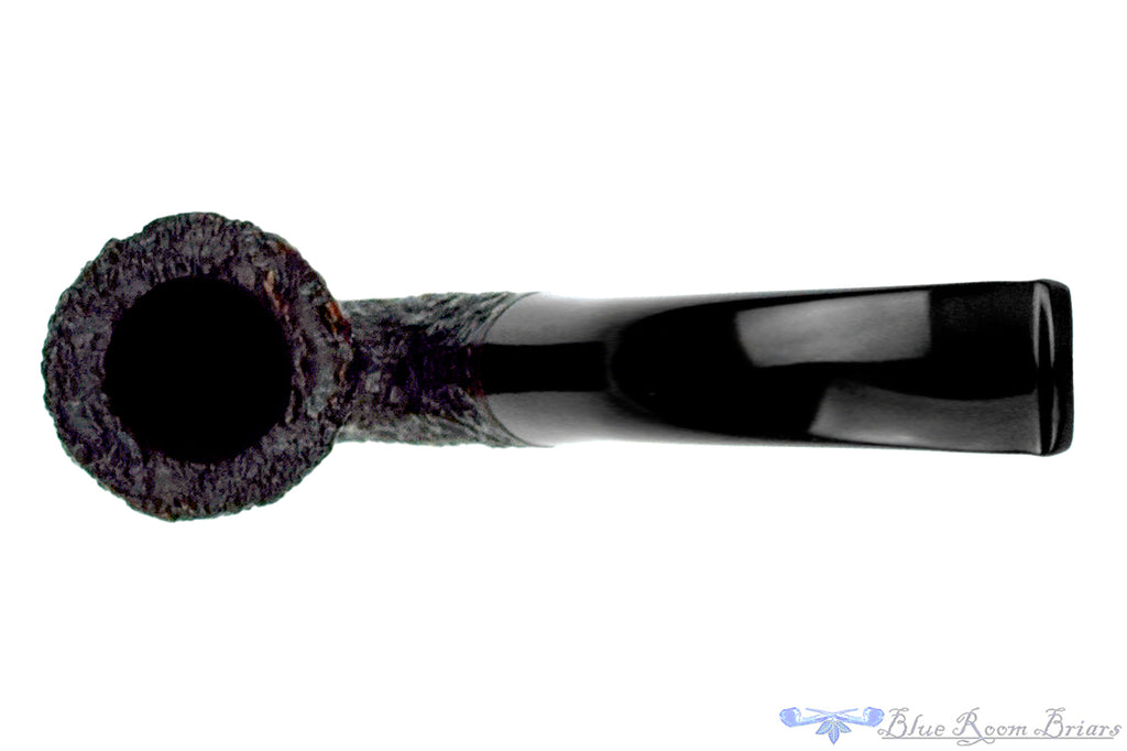 Blue Room Briars is proud to present this Castello Sea Rock SK 97 Bent Rusticated Hungarian Estate Pipe