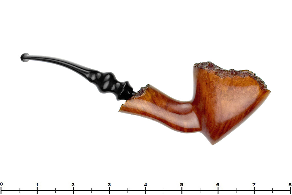 Blue Room Briars is proud to present this Ben Wade Danish Hand Model 100 Bent Freehand with Plateaux Estate Pipe