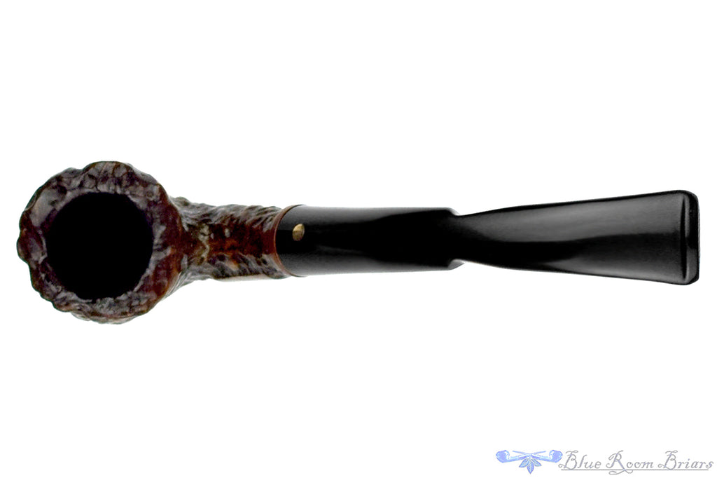 Blue Room Briars is proud to present this Chp-X Bent Rusticated Cherrywood Estate Pipe