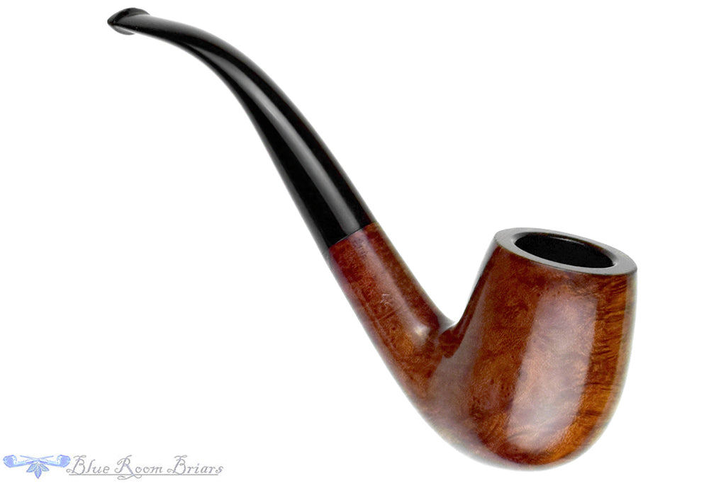 Comoy's Burgundy Shadow 42 Bent Billiard Estate Pipe