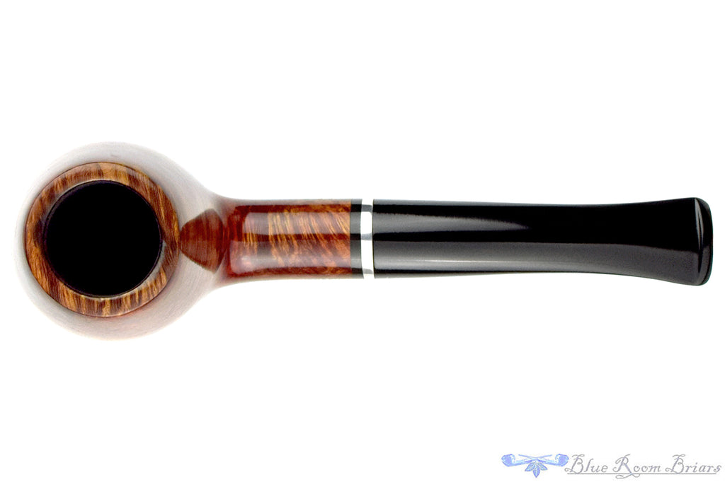 Georg Jensen 304 (1995 Make) Bent Brandy with Nickel Estate Pipe