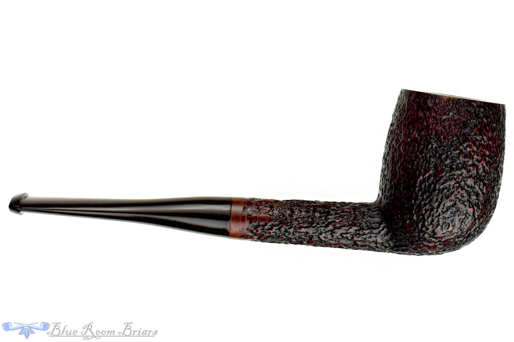 Blue Room Briars is proud to present this V.K Best Briar Rusticated Billiard Estate Pipe with BRB Replacement Stem