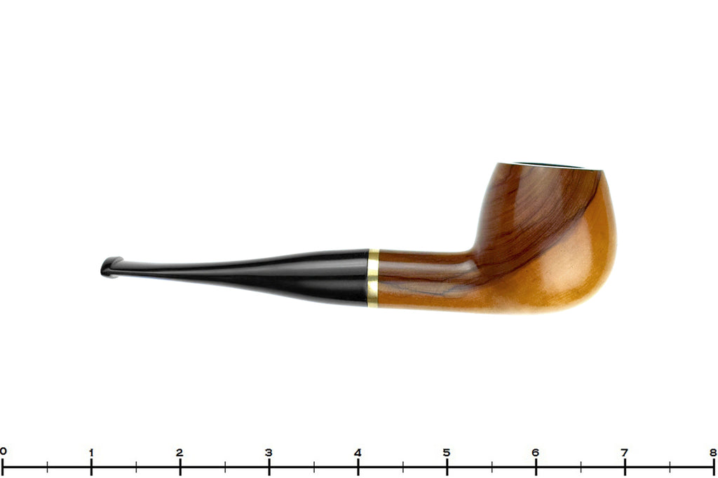 Blue Room Briar is proud to present this Olivewood Apple with Brass Estate Pipe