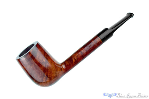 Charatan Selected 4 1/4 Bent Cavalier with Ebonite Estate Pipe Draft with Bowl Coat