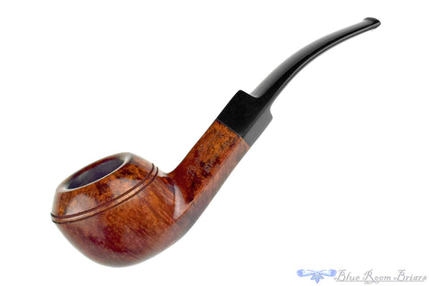 J.M. Boswell (1999 Make) Magnum Bent Apple with Plateau UNSMOKED Estate Pipe