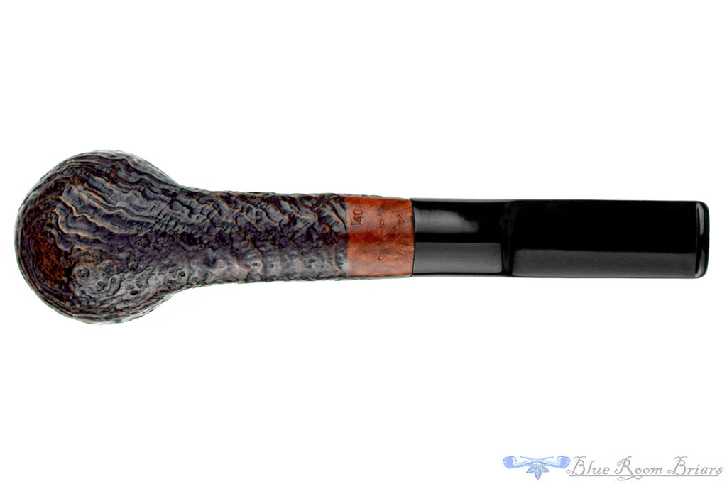 Blue Room Briars is proud to present this Stanwell de Luxe 40 Sandblast Billiard with Oval Shank Estate Pipe