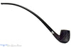 Blue Room Briars is proud to present this Bent Brush Carved Churchwarden with Repair Band Estate Pipe