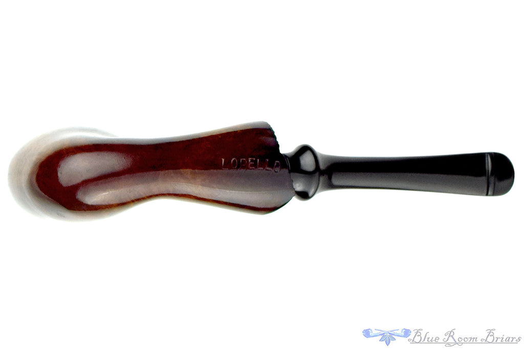 Blue Room Briars is proud to present this Lopello Bent Freehand with Plateaux Estate Pipe