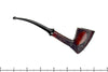 Hansen 1658 1/4 Bent Partial Blast Tomahawk Estate Pipe