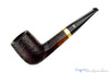 Blue Room Briars is proud to present this Stanwell DM (2007 Make) Sandblast Billiard with Hexagonal Shank and Brass Estate Pipe