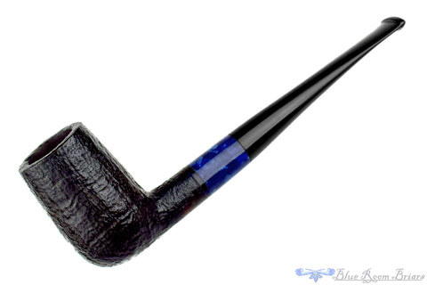 Charatan Selected 4 1/4 Bent Cavalier with Ebonite Estate Pipe Draft with Bowl Coat