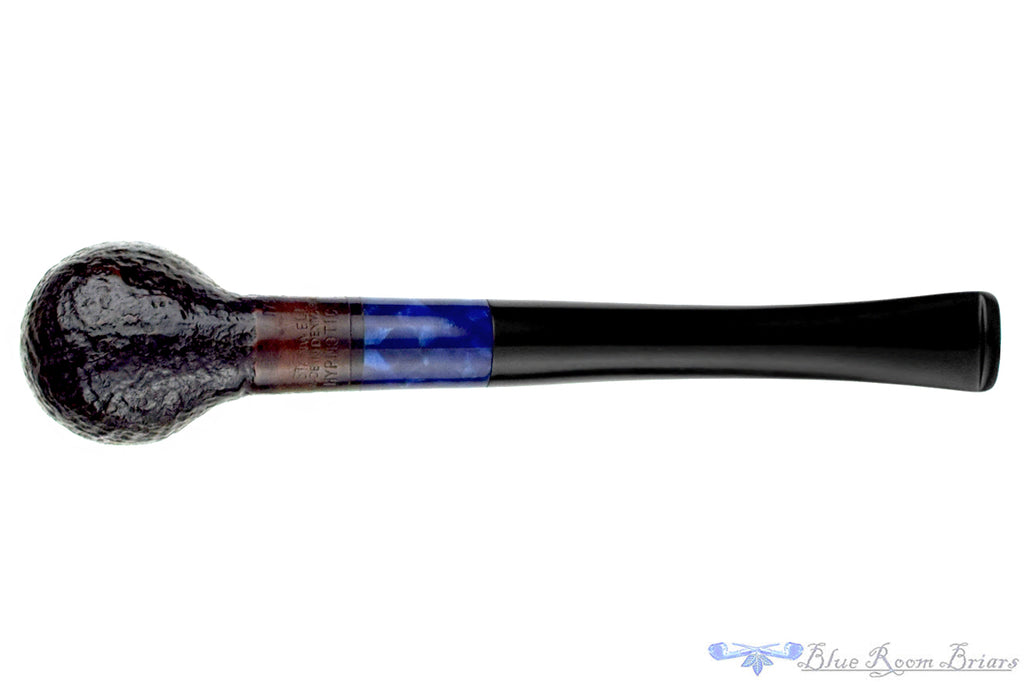 Blue Room Briars is proud to present this Stanwell Hypnotic 175 Sandblast Billiard with Acrylic Estate Pipe