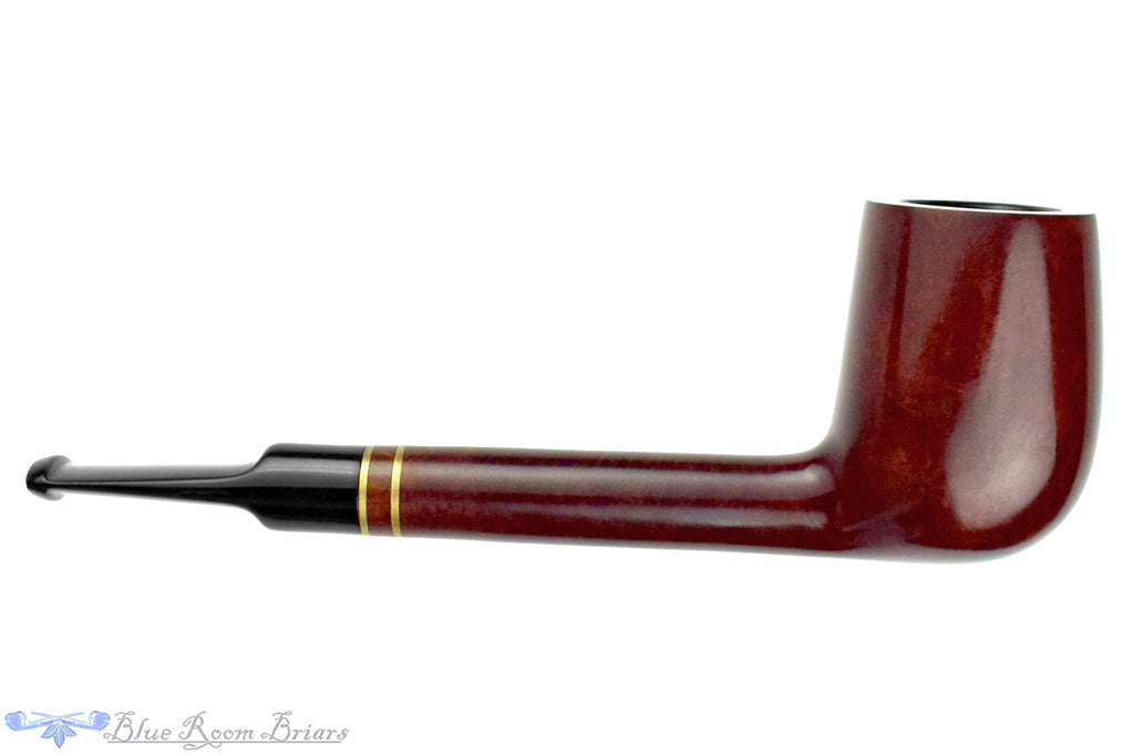 Blue Room Briars is proud to present this Georg Jensen Lovat with Brass and Briar Estate Pipe
