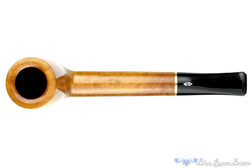 Blue Room Briars is proud to present this Savinelli Chiara 804 KS Canadian (6mm Filter) with Brass Estate Pipe