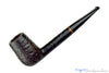 Blue Room Briars is proud to present this Pipcenter Black Jewel Sandblast Billiard Estate Pipe