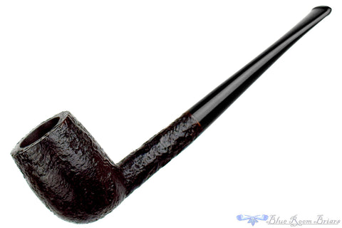 Savinelli Lolita 03 Bent Rusticated Pear (6mm Filter) with Oval Shank and Brass Estate Pipe