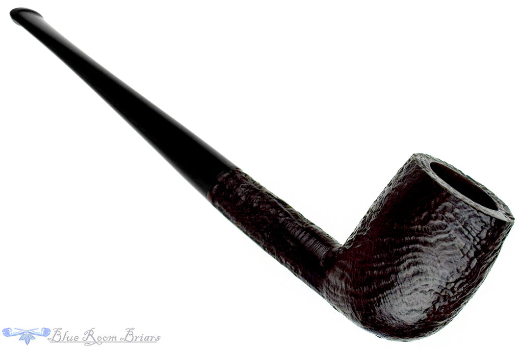Blue Room Briar is proud to present this Masta Patent Standard 135 Sandblast Billiard Sitter Estate Pipe