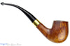 Blue Room Briars is proud to present this Orlik Gold 30 Bent Billiard with Brass Estate Pipe