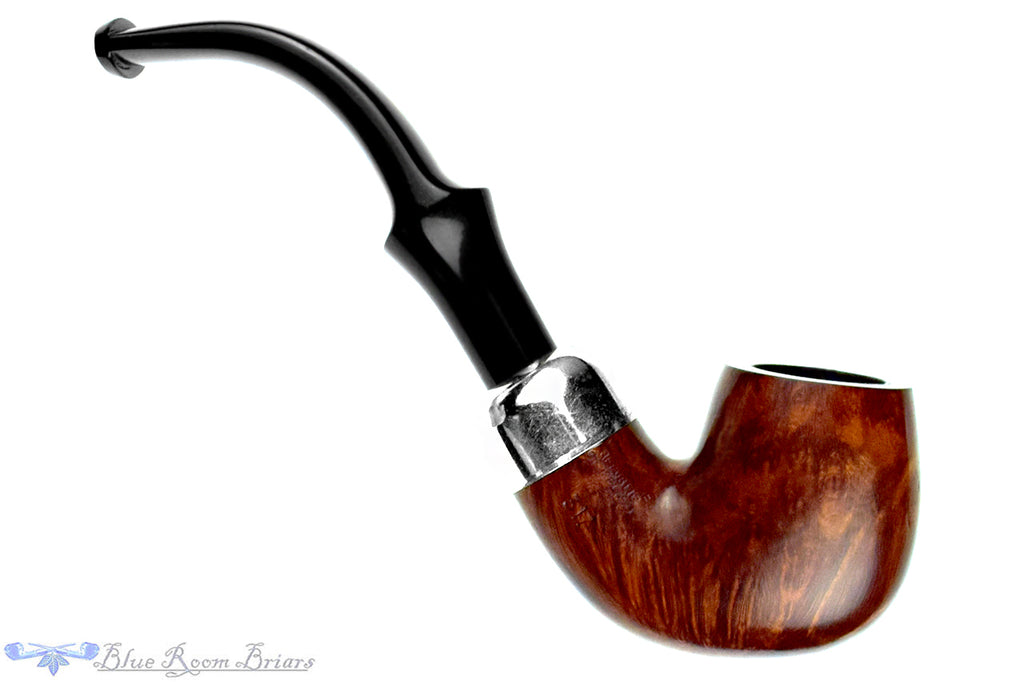 Blue Room Briar is proud to present this Peterson System Standard 317 Bent Billiard with Nickel Estate Pipe