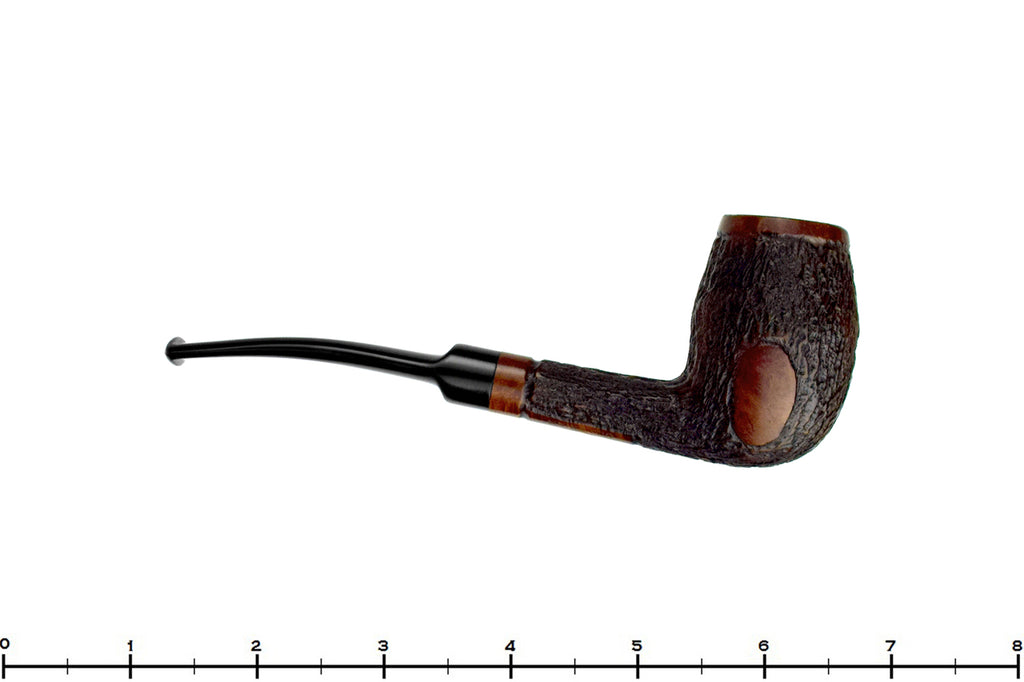 Blue Room Briar is proud to present this Old Briar SIA Partial Rusticated Bent Egg Estate Pipe