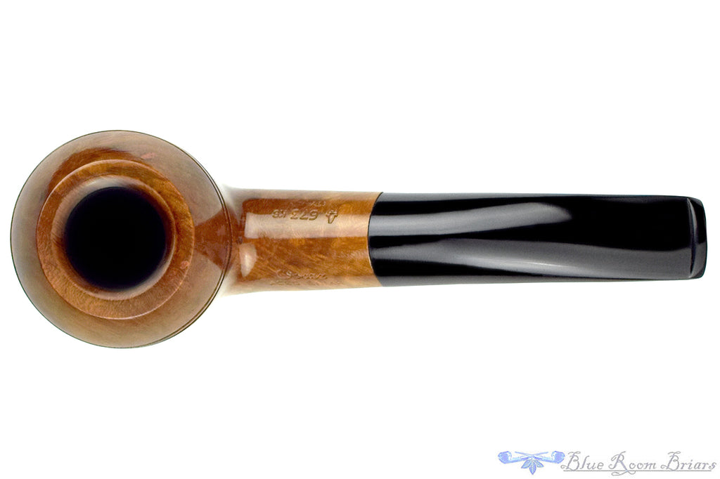 Blue Room Briars is proud to present this Savinelli Oscar Aged Briar 673 KS Bent Rhodesian Estate Pipe
