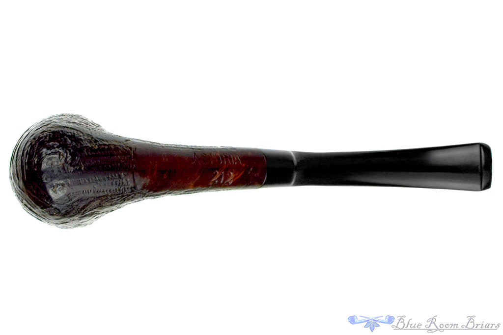 Blue Room Briars is proud to present this Astoria 212 Bent Sandblast Tall Acorn Estate Pipe