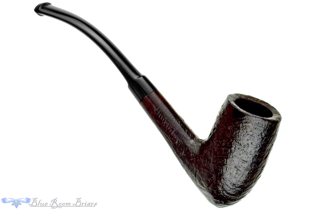 Blue Room Briars is proud to present this Astoria 212 Bent Sandblast Tall Acorn Estate Pipe