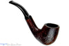 Blue Room Briar is proud to present this Georg Jensen Semi Handcut Sandblast Bent Egg Estate Pipe