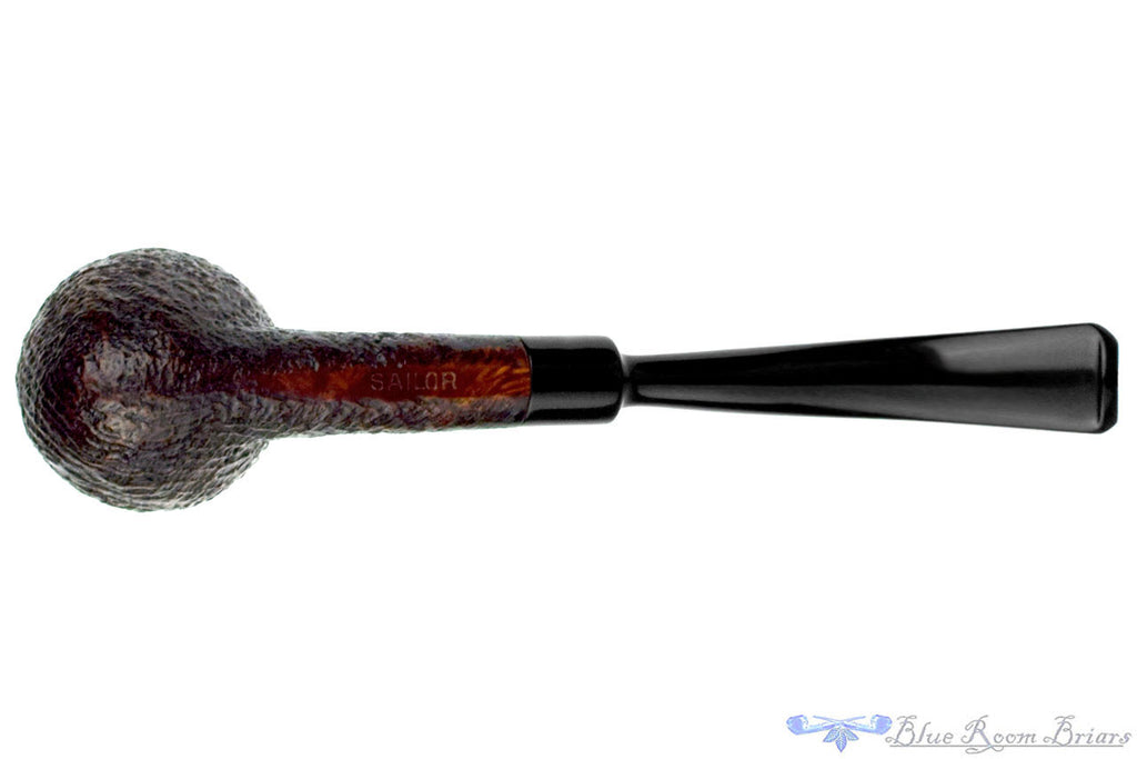 Blue Room Briars is proud to present this Sailor (Stanwell) Bent Sandblast Strawberry Estate Pipe