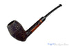 Blue Room Briars is proud to present this Kriswell Golden Clipper 1284 Bent Rusticated Tall Rhodesian Estate Pipe