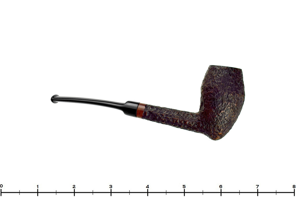 Blue Room Briars is proud to present this Kriswell Golden Clipper 1284 Bent Rusticated Tall Rhodesian Estate Pipe