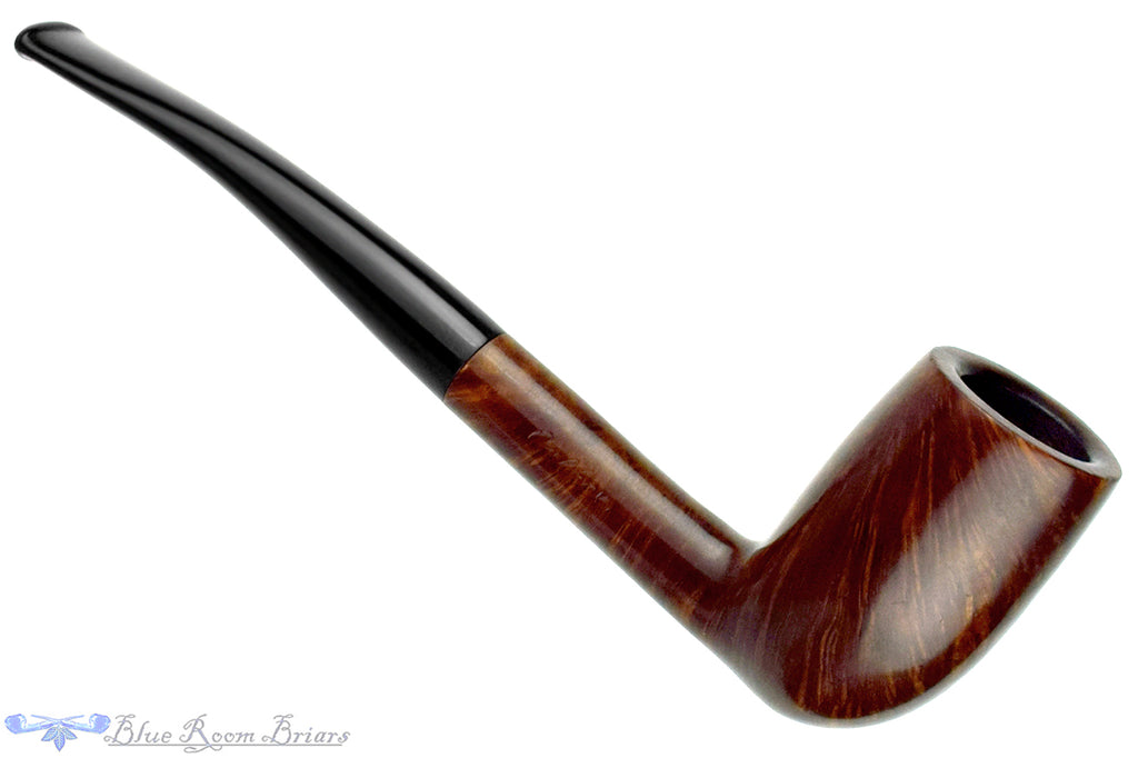 Blue Room Briars is proud to present this Caltex Rower Bent Belge Estate Pipe