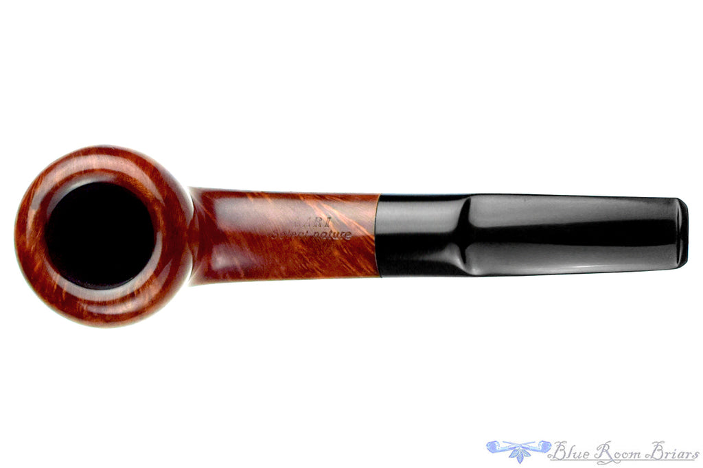 Blue Room Briar is proud to present this Bari Select Nature Old Briar Bent Pear Estate Pipe
