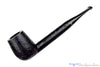 Blue Room Briars is proud to present this Black Jewel Pipcenter 4 Sandblast Billiard Sitter Estate Pipe