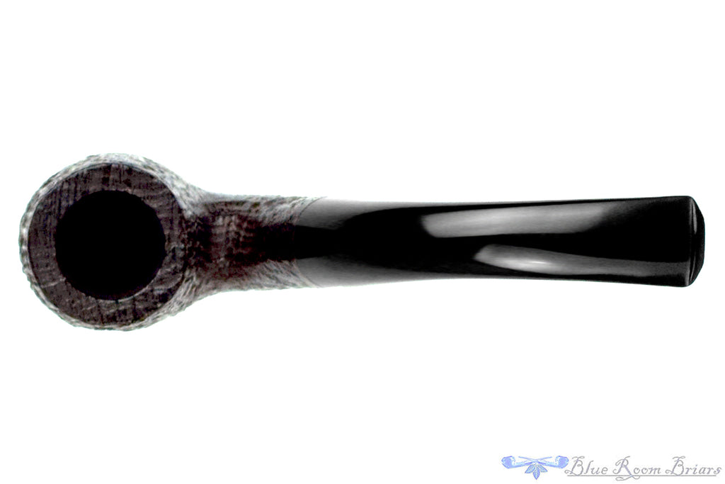 Blue Room Briar is proud to present this The Trocadero London Pipe (Comoy's) Twin Bore Sandblast Bent Billiard Estate Pipe