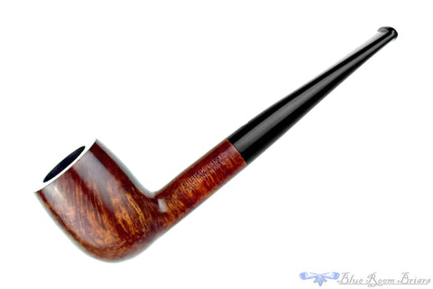 Charatan Selected 4 1/4 Bent Cavalier with Ebonite Estate Pipe Draft with Bowl Coat