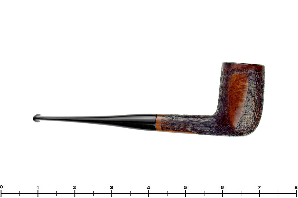 Blue Room Briars is proud to present this Dunham De Luxe 366 Partial Rusticated Billiard Estate Pipe