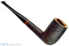 Don Rusticated Billiard Estate Pipe with Replacement Stem