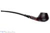 Blue Room Briars is proud to present this Bjarne Handmade Bent Sandblast Demi-Warden UNSMOKED Estate Pipe