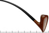 Blue Room Briar is proud to present this Briar Bent Tall Acorn Churchwarden Estate Pipe