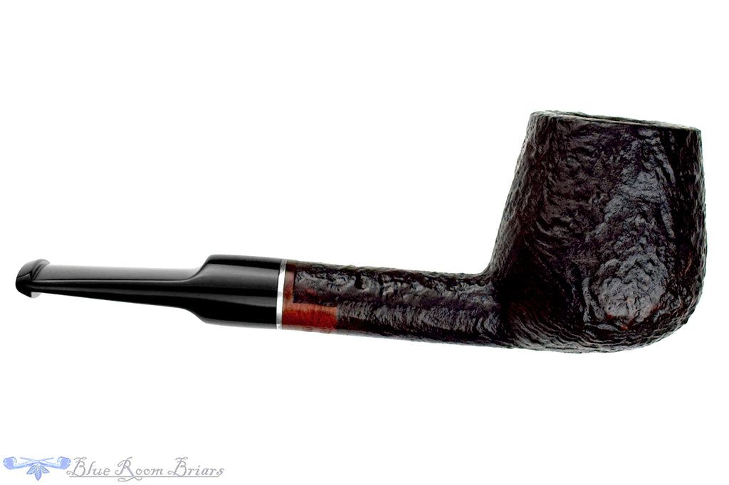 Blue Room Briars is proud to present this Stanwell DM (2005 Make) Sandblast Brandy with Nickel Estate Pipe