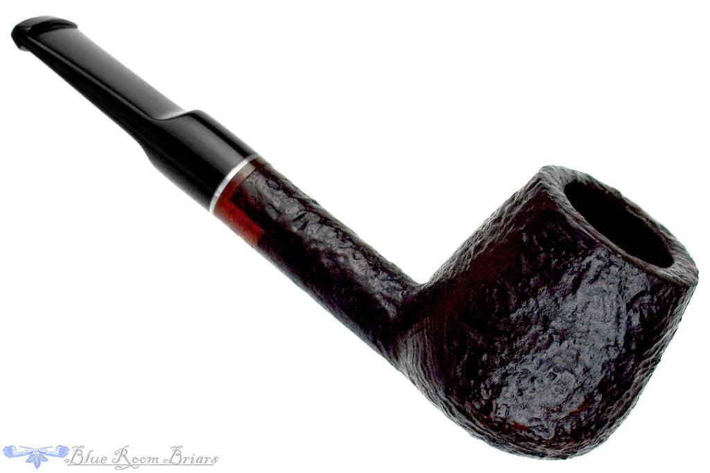 Blue Room Briars is proud to present this Stanwell DM (2005 Make) Sandblast Brandy with Nickel Estate Pipe